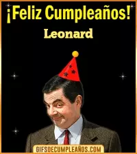 GIF Feliz Cumpleaños Meme Leonard